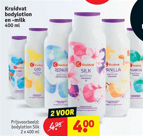 kruidvat body lotion.